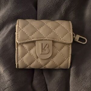 BuffBunny Collection Quilted Beige Wallet